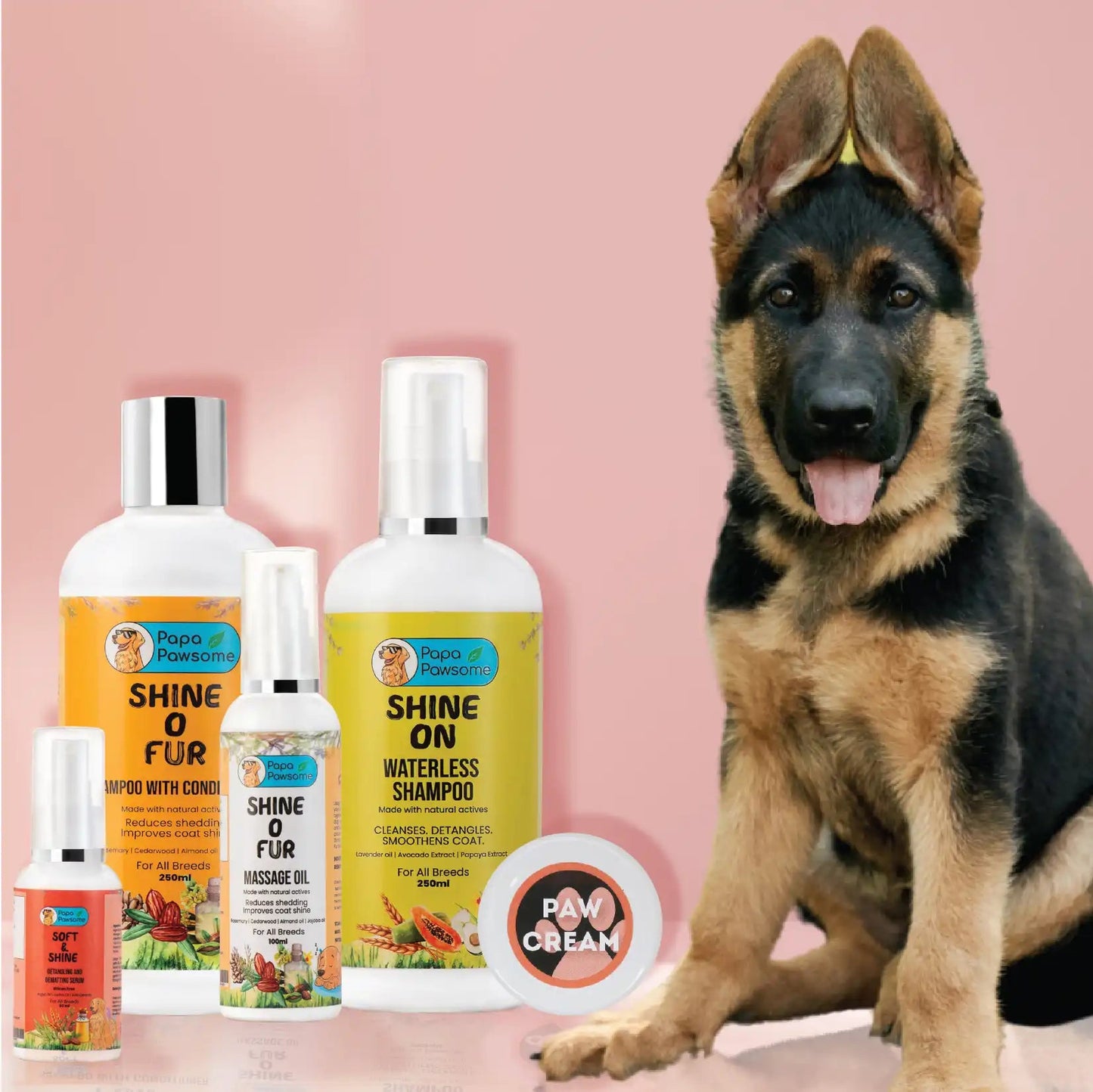 German Shepherd Complete Grooming kit - Papa Pawsome