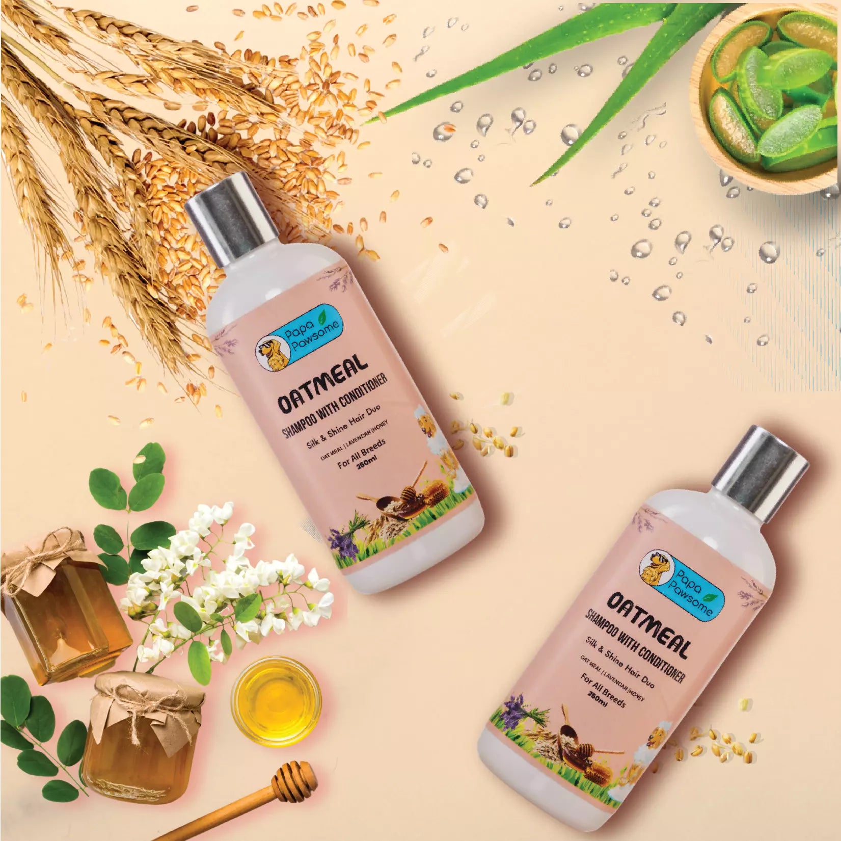 Fifi & fido oatmeal dog shampoo and conditioner online