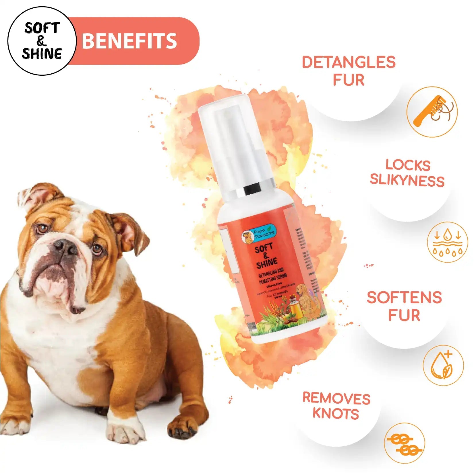 Bulldog Complete Grooming kit - Papa Pawsome