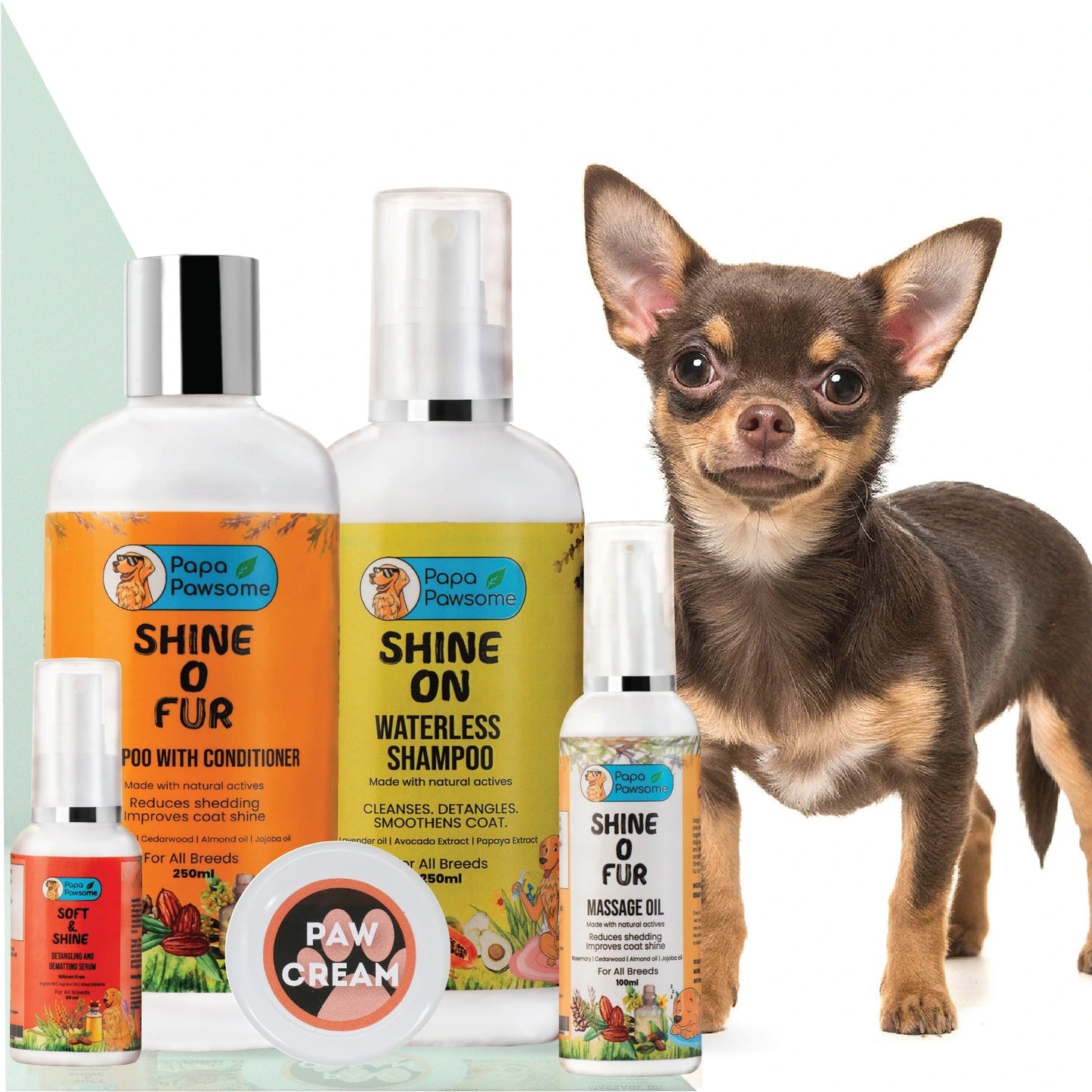 Chihuahua Complete Grooming kit - Papa Pawsome
