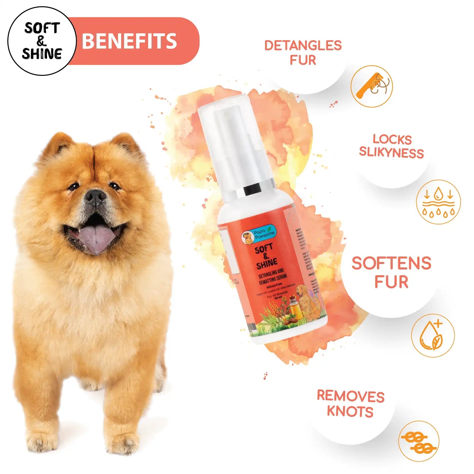 Chow Chow Complete Grooming kit Papa Pawsome