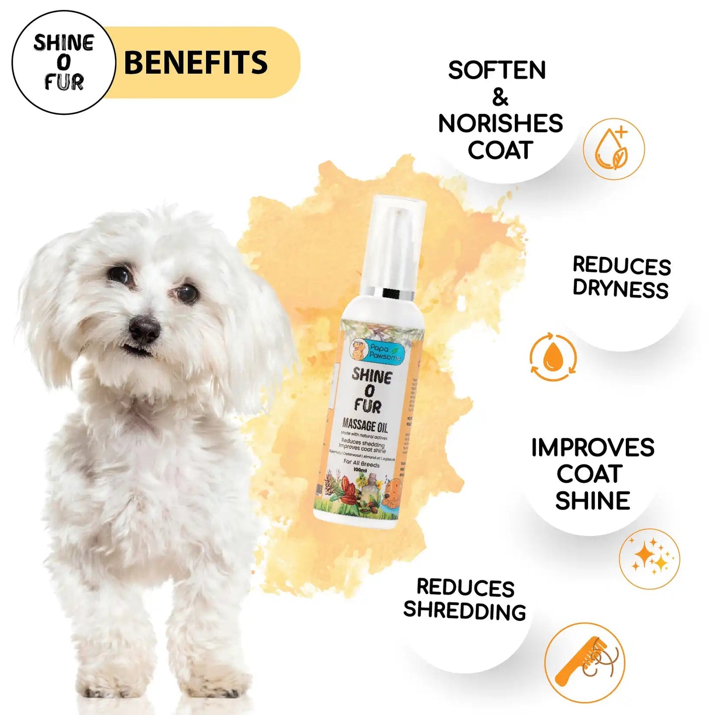 Maltese Complete Grooming kit Papa Pawsome