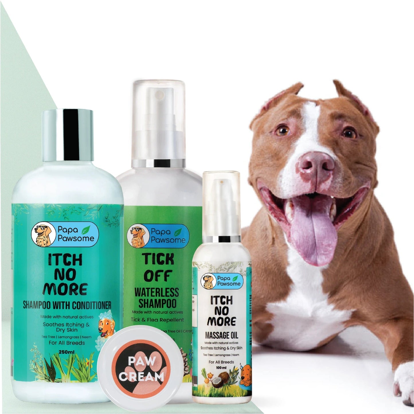 Pitbull Complete Grooming kit - Papa Pawsome