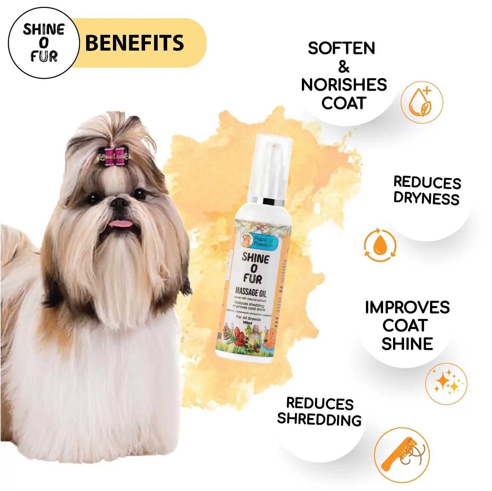 Shih tzu Complete Grooming kit - Papa Pawsome