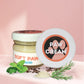 Organic Paw Cream with Soy Wax, Flaxseed Oil, Castor Oil, Olive Oil, Peppermint Essential Oil, Tea Tree Essential Oil, and Vitamin E