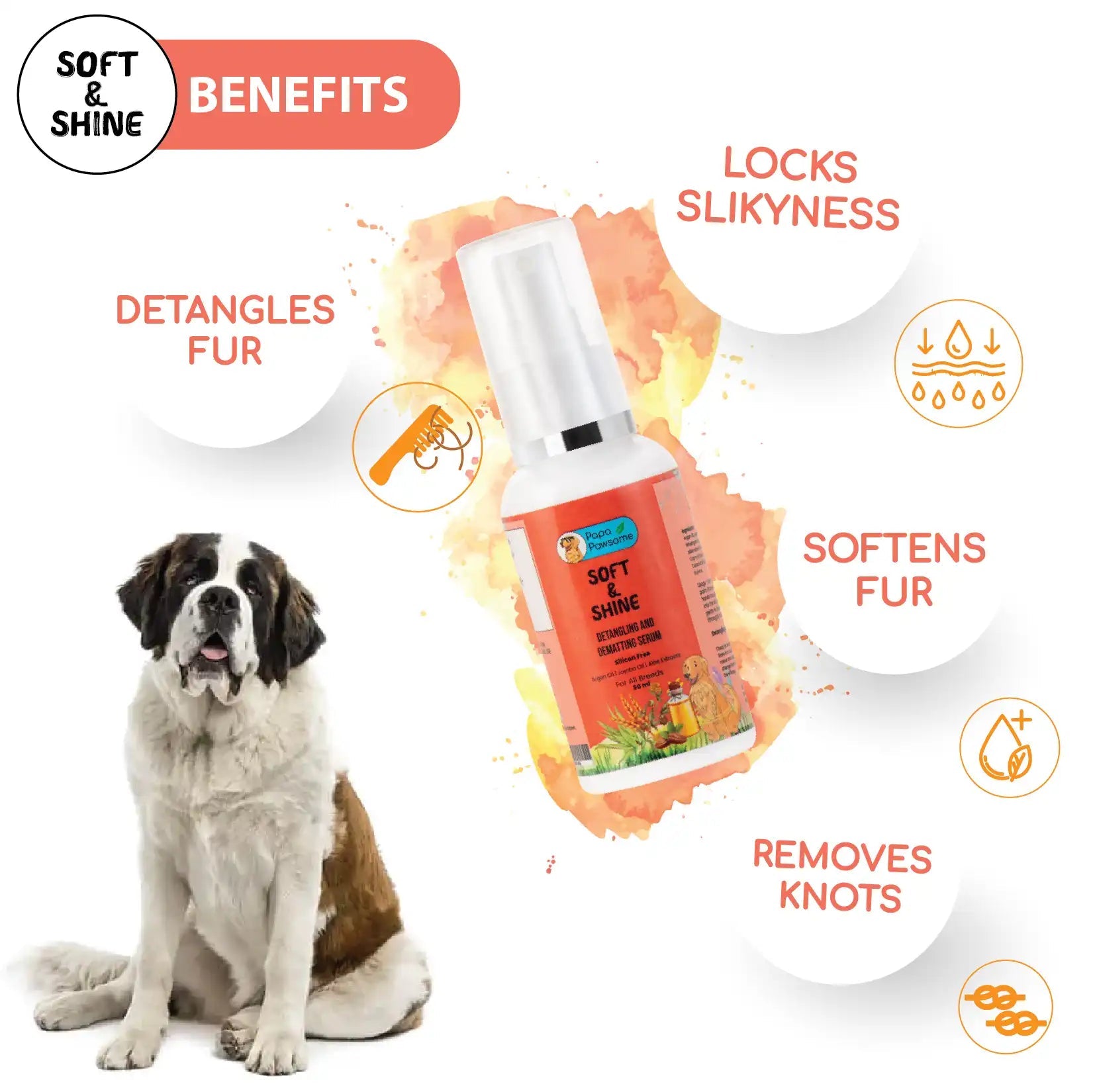 St. Bernard Complete Grooming kit - Papa Pawsome