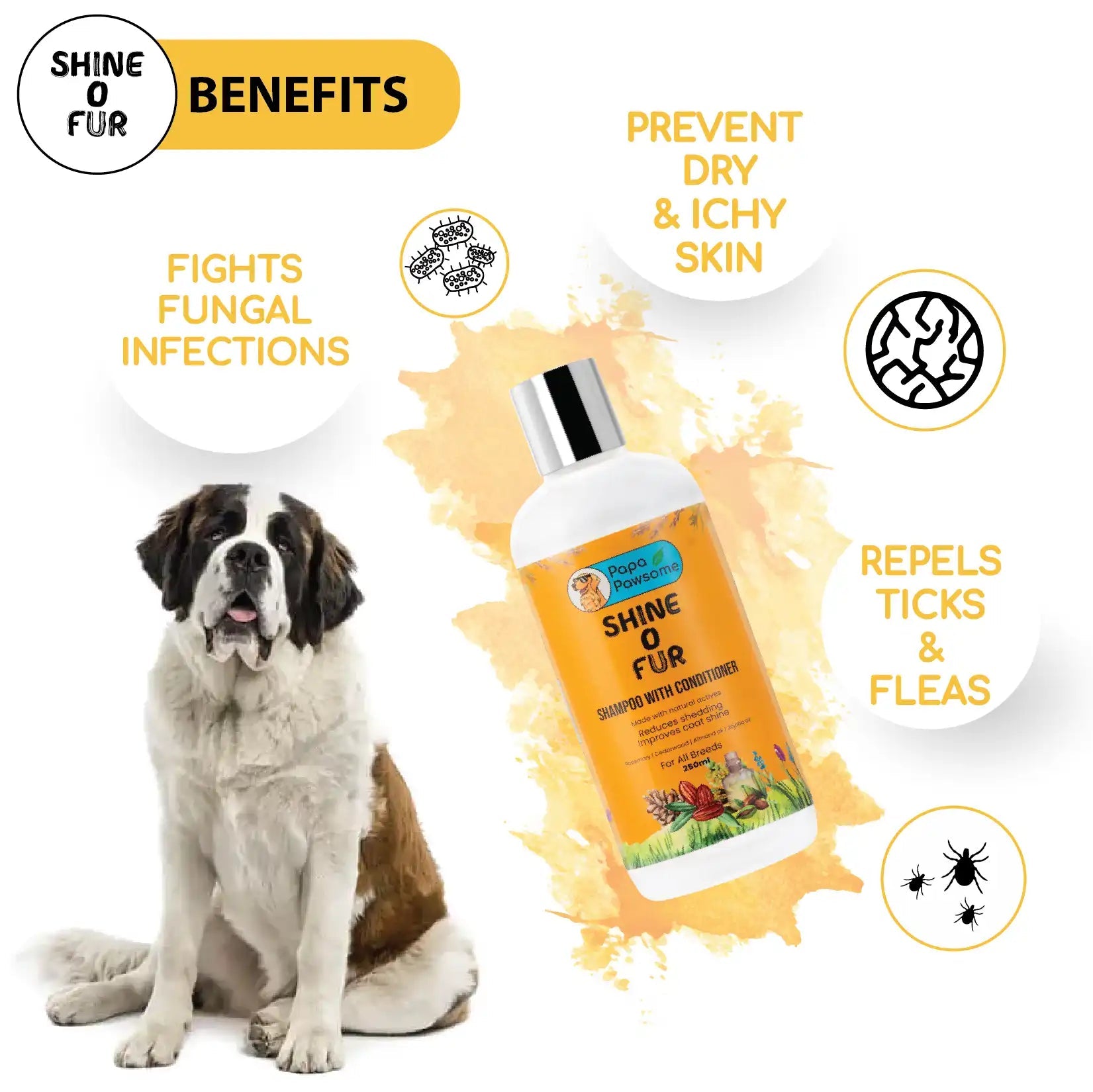 St. Bernard Complete Grooming kit - Papa Pawsome