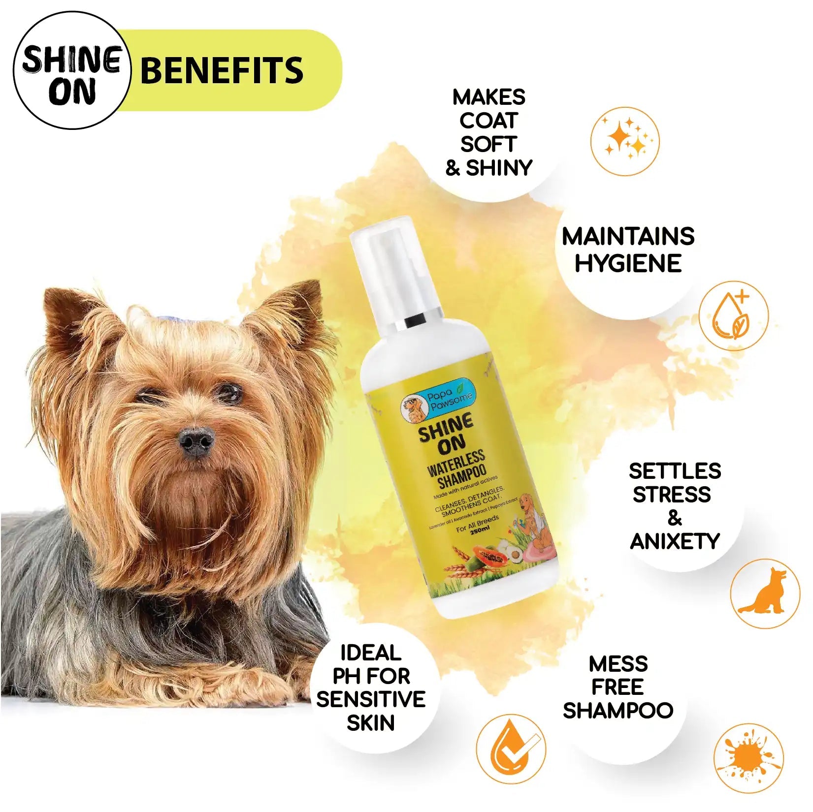 Yorkshire Terrier Complete Grooming kit - Papa Pawsome